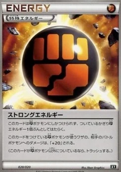 Pokémon-Karte Strong Energy 020/000