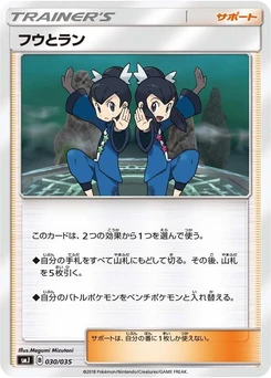 Pokémon-Karte Tate & Liza 030/000