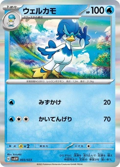 Pokémon-Karte Quaxwell 003/000