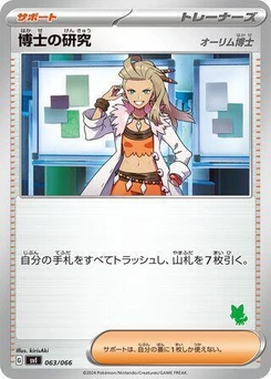Pokémon-Karte Professor's Research 063/000