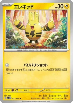 Pokémon-Karte Elekid 022/066