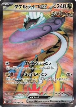 Pokémon-Karte Raging Bolt ex 089/071