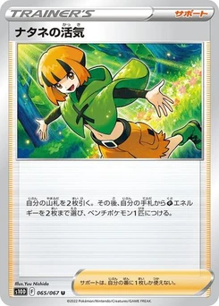 Pokémon-Karte Gardenia's Vigor 065/067
