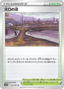 Pokémon-Karte Gapejaw Bog 067/067