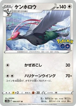 Pokémon-Karte Unfezant 064/071