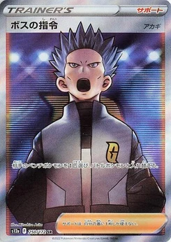 Pokémon-Karte Boss's Orders 250/172