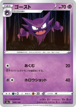 Pokémon-Karte Haunter 070/190