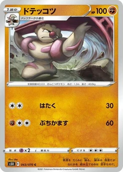 Pokémon-Karte Gurdurr 043/070