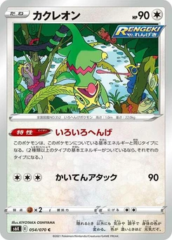 Pokémon-Karte Kecleon 054/070