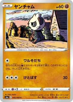 Pokémon-Karte Pancham 046/069