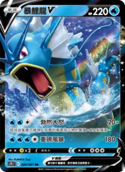 Pokémon-Karte Gyarados V 020/067