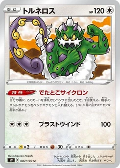 Pokémon-Karte Tornadus 087/100