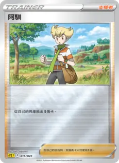 Pokémon-Karte Barry 016/020
