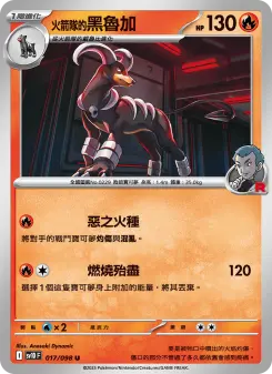 Pokémon-Karte Team Rocket's Houndoom 017/098