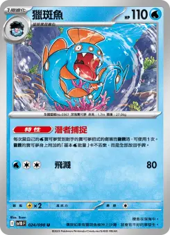 Pokémon-Karte Huntail 024/098