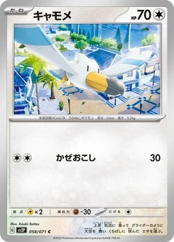 Pokémon-Karte Wingull 058/071