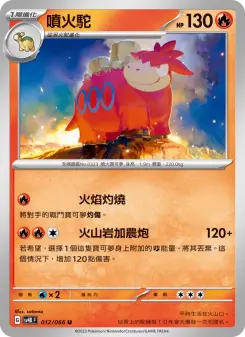 Pokémon-Karte Camerupt 012/066