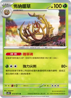 Pokémon-Karte Brambleghast 013/071