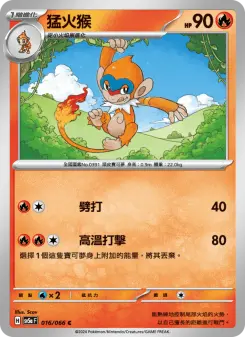 Pokémon-Karte Monferno 016/066