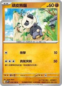 Pokémon-Karte Pancham 050/100