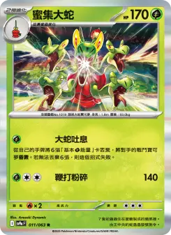 Pokémon-Karte Hydrapple 011/063