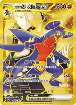 Pokémon-Karte Cynthia's Garchomp ex 091/063